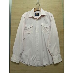 Panhandle Slim Golden West Vintage Pink Western Shirt Mens 16-36 Long Sleeve
